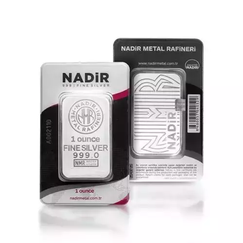 1oz Nadir Silver Bar