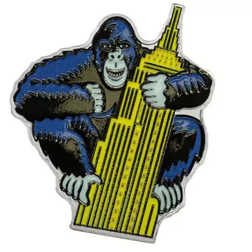 2023 NIUE Burton Morris American Pop Icons Series Gorilla 1oz Silver Coin (2)