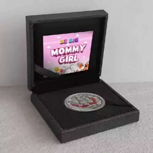 Mommy Girl Be Big 2023 1/2 oz Fine BU Silver Coin Cook Islands